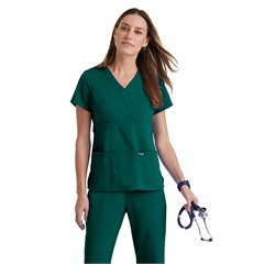 Grey's Anatomy Classic Riley Top -3 Pocket V-Neck Scrub Top